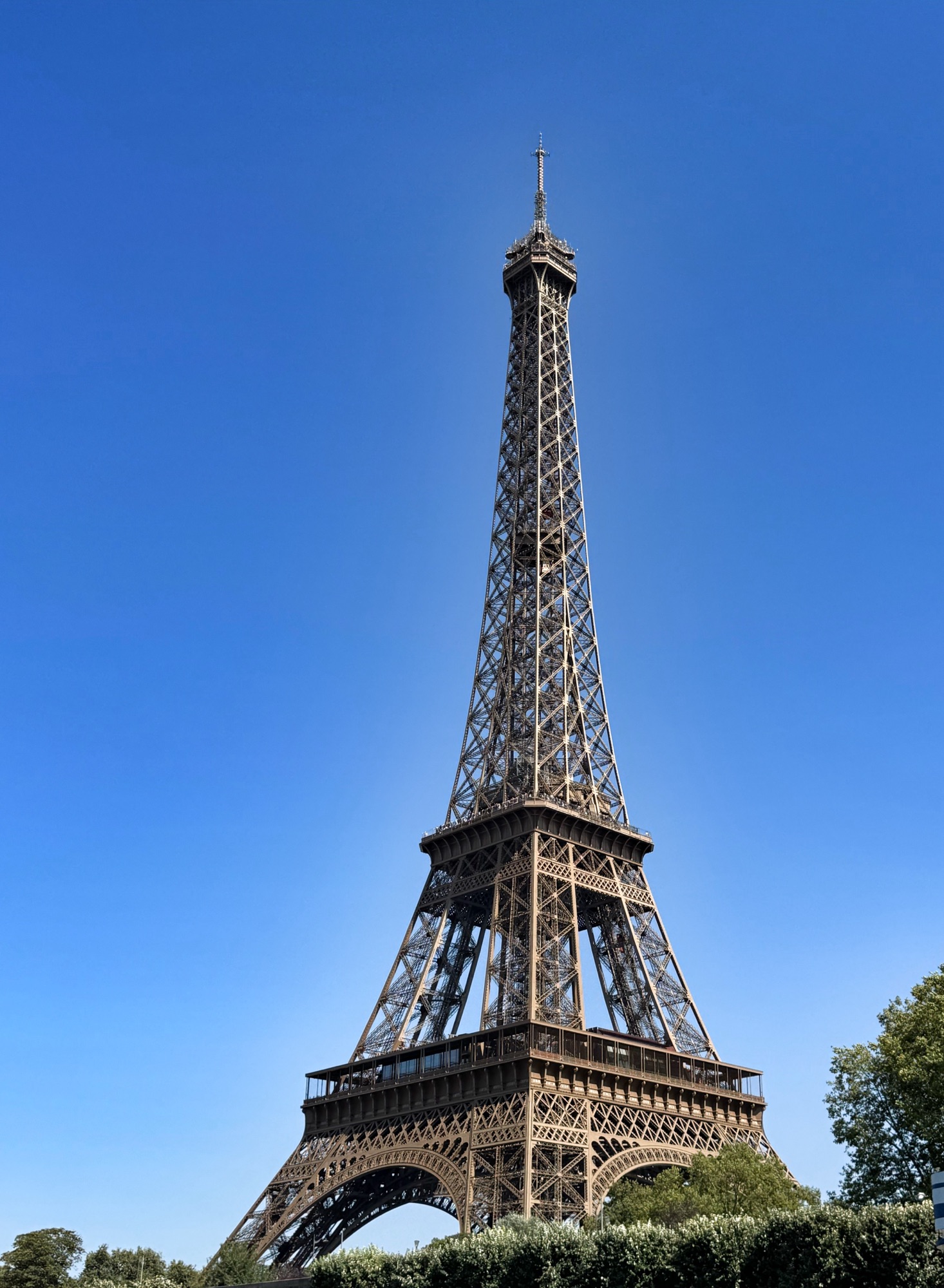 Eiffel from the Seine